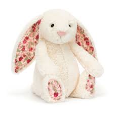 Jellycat Blossom Cream Bunny 'Berry'