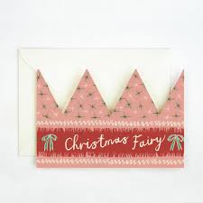 Party Hat Card - Christmas Fairy
