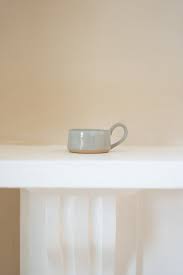 Stoneware Tea Light Cup - Milk