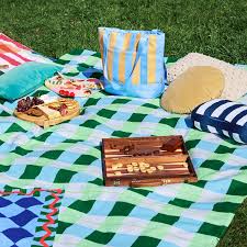 Dock & Bay Large Picnic Blanket - Apple Tart
