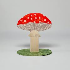 Stand Up Card - Toadstool