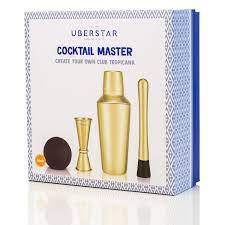 Cocktail Master Gift Set - Gold