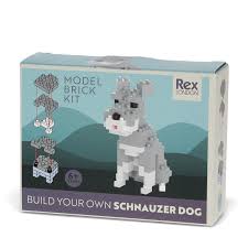Build Your Own Model Brick Kit - Schnauzer