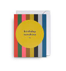 Mini Card - Birthday Sunshine