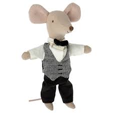 Maileg Waiter Mouse - Big Brother