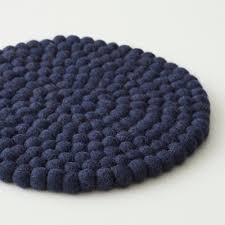 Handmade Eco Felt Ball Table Mat