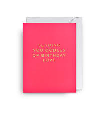 Lagom Mini Card - Sending Oodles of Birthday Love