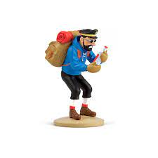 Tintin - Captain Haddock with Empty Whisky Bottle Resin Figure