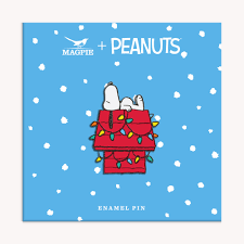 Peanuts Christmas Pin - Tree House