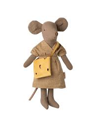 Maileg Mum Mouse - Light Brown