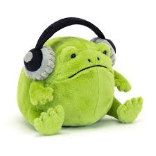 Jellycat Ricky Rainfrog Headphones