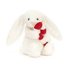 Jellycat Bashful Bunny Candy Cane