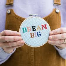 Dream Big Cross Stitch Kit