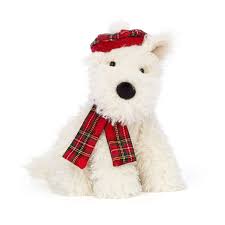 SALE WAS £35 NOW £25 Jellycat Winter Warmer Munro Scottie Dog