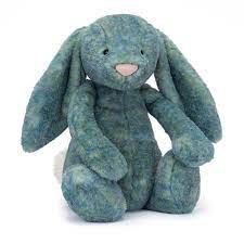 Jellycat 25th Anniversary Bashful Luxe Bunny Azure