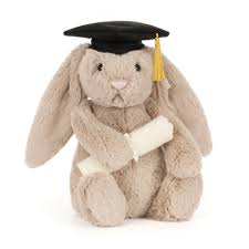 Jellycat Bashful Bunny Graduation Outfit
