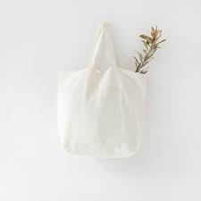 Linen Big Bag - White