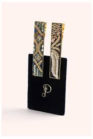Powder 2 Pack Hairclips - Midnight 1920's Sparkle