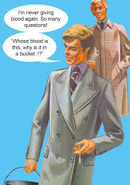 Funny Card - Bloody Bucket