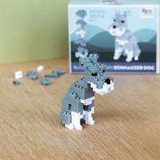 Build Your Own Model Brick Kit - Schnauzer
