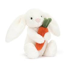 Jellycat Bashful Bunny W/Carrot