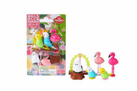 Iwako Bird Eraser Blister Pack