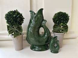 Extra Large Woodland Green Glug Jug