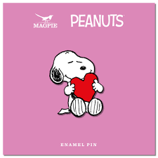 Peanuts Enamel Pin - Gives Hugs