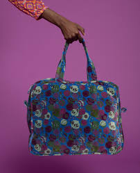 Les Touristes Poppins Weekend Bag - Bloom Blue