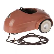 Maileg Mouse Car - Coral