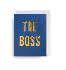 MINI Card - The Boss