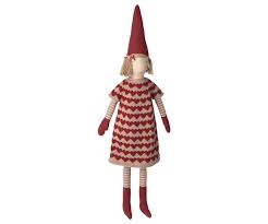 Maileg Pixy Girl Size 5 - Knitted Dress
