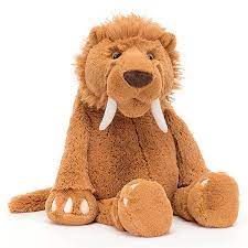SALE WAS £70 NOW £55 Jellycat Stellan Sabre Tooth Tiger
