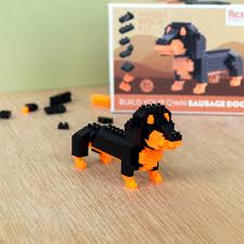 Build Your Own Model Brick Kit - Sausage Dog