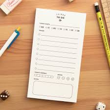 Things To Do List Notepad Notepad