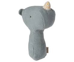 Maileg Lullaby Friends - Rhino Rattle