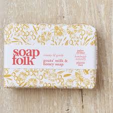 Soap Folk - Goats Milk & Honey Soap Bar