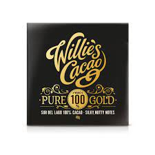 Willie's Pure 100% Gold Sur Del Lago 100% Cacao 40g