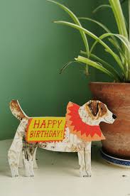 Stand Up Card - Happy Birthday Jack Russel