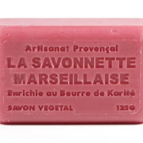French Market Soap 125g - Coquelicot
