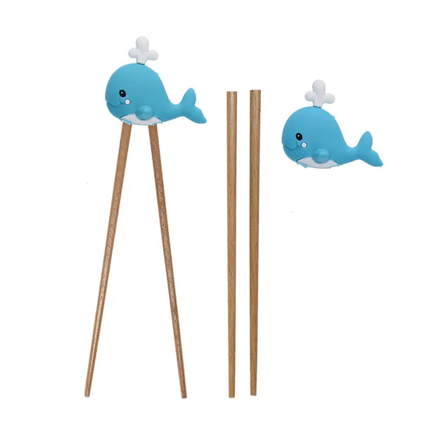 Children's Training Chopsticks - Whale