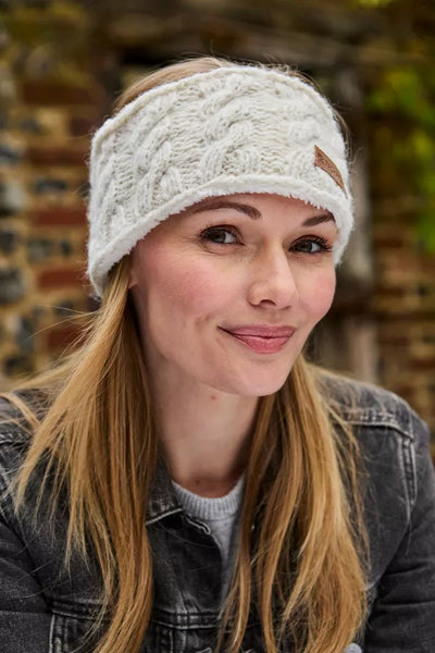 Pachamama Cairngorm Headband - Oatmeal