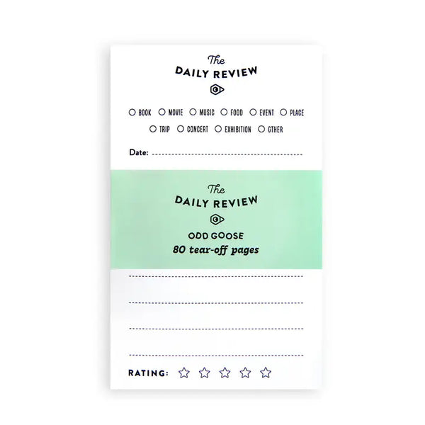The Daily Review Creative Drawing Notepad