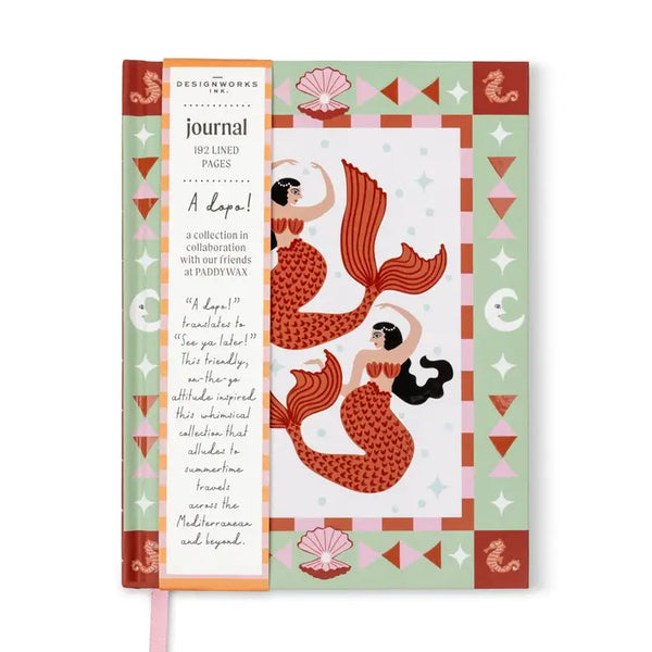 Designworks Ink A Dopo Journal - Mermaid & Moon