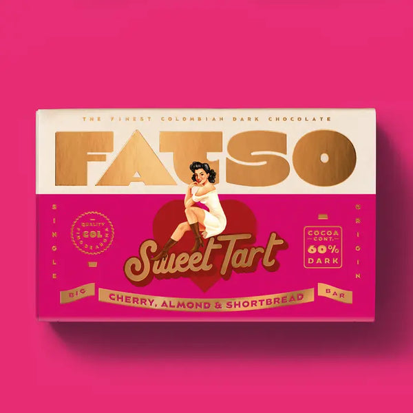 Fatso Sweet Tart - Cherry, Almond & Shortbread