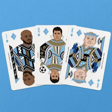Man City Themed Playing Cards
