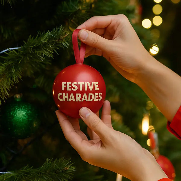 Festive Fun Charades | Christmas Bauble Party Game