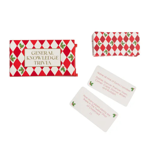 General Knowledge Trivia Christmas Mini Sleigh
