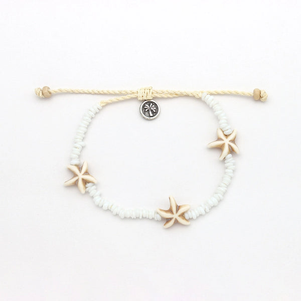 Tidepool Starfish Beaded Bracelet