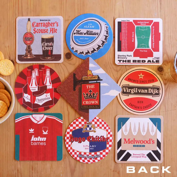 Liverpool Themed Beer Mats